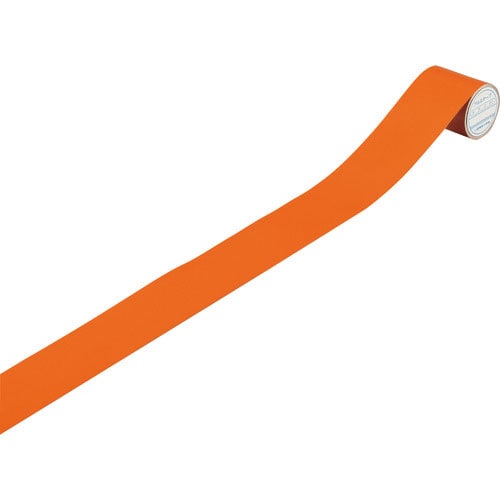 緑十字　配管識別テープ　黄赤（オレンジ）　ＡＨ５０４（小）　５０ｍｍ幅×２ｍ　アルミ＿