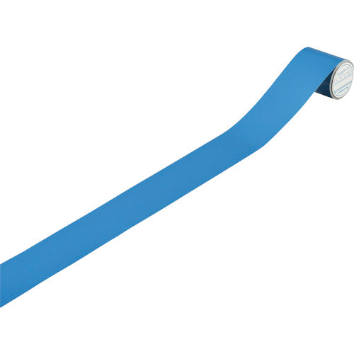 緑十字　配管識別テープ　青（水関係）　ＡＨ５０７（小）　５０ｍｍ幅×２ｍ　アルミ＿