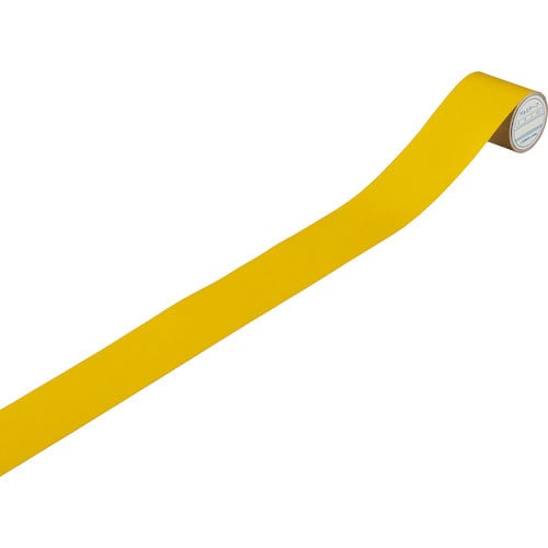 緑十字　配管識別テープ　黄　ＡＨ５１９（小）　５０ｍｍ幅×２ｍ　アルミ＿