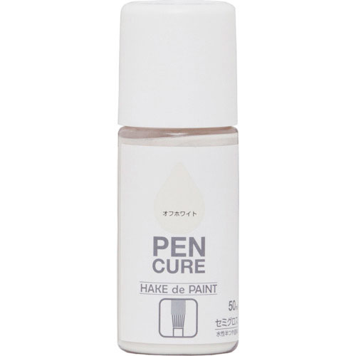 ニッぺ　ペンキュア　ＨＡＫＥ　ｄｅ　ＰＡＩＮＴ　セミグロス　５０ｍｌ　オフホワイト　１９０００２－５＿