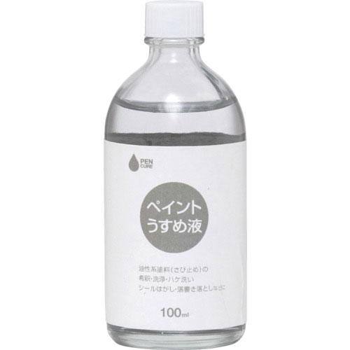 ニッぺ　ペンキュア　ラッカーうすめ液　１００ｍｌ　１９０Ｋ０５４＿