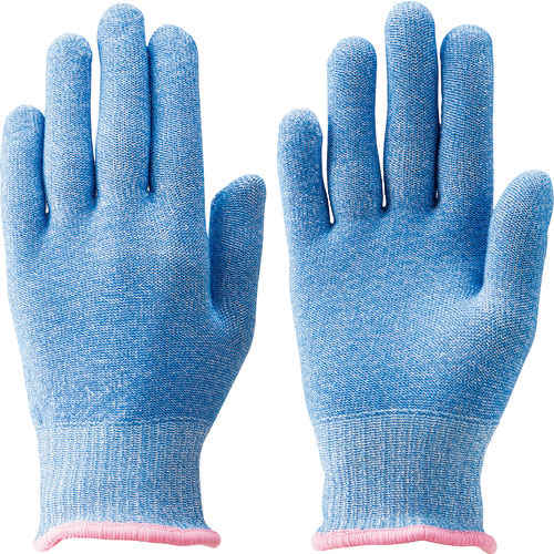 トワロン　まとめ買い　耐切創手袋　ＮＥＯカットレジストインナーブルー　Ｓ　（１０双入）＿