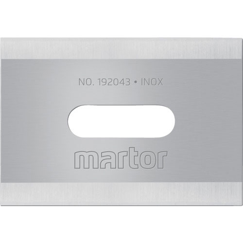 ｍａｒｔｏｒ　替刃　１０枚　ＩＮＤＵＳＴＲＩＡＬ　ＢＬＡＤＥ　１９２０４３　ステンレス＿