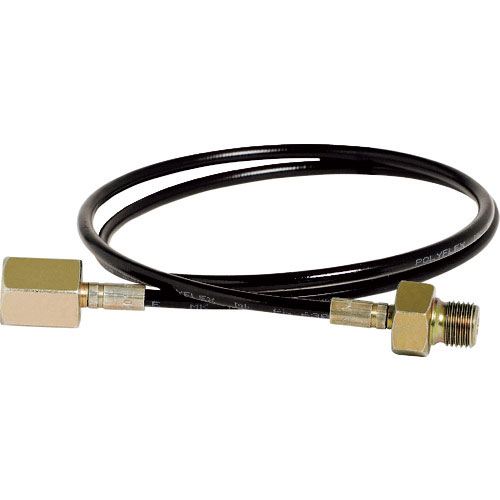 セイン　スナップ・チェック　検圧ホース　両端金具（Ｇ１／４オネジ×Ｇ１／４メネジ）付　８５０ｍｍ＿