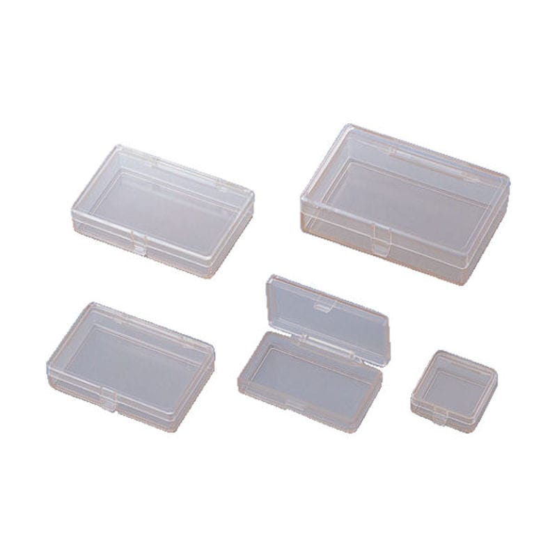 ＡＳ　ヒンジ付角型ケース（帯電防止）Ｈ－２Ｎ型　（５０個入）＿