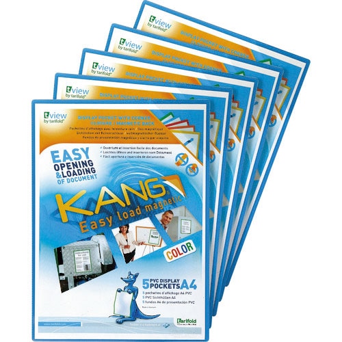 ｔａｒｉｆｏｌｄ　カング　イージーロード　マグネットタイプ　Ａ５　５枚入り　ブルー＿