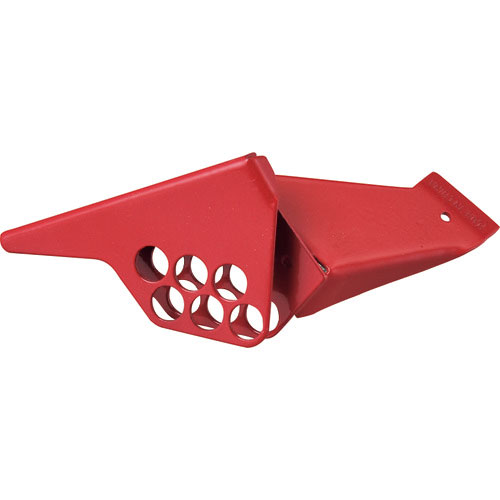 緑十字　ボールバルブロックアウト　適応ポール径６．３５～２５．４ｍｍ　ＢＶ－９２　スチール製＿