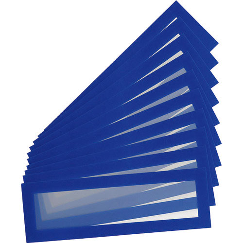ｔａｒｉｆｏｌｄ　ＰＶＣマグネットフレーム（ヘッダー）Ａ４用　１０枚入り　ブルー＿