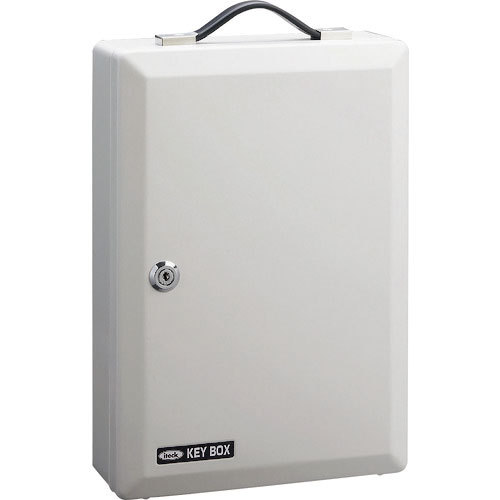 緑十字　キーボックス　２０個吊用　ＫＢ－２０Ｈ　Ｈ２８２×Ｗ１９５×Ｄ６０ｍｍ　シリンダー錠＿