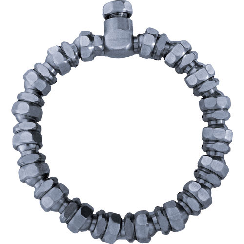 ヒルトライン　ステンレス製クーラントホース（１／４ホースシステム）用サークルシャワーノズルセット＿