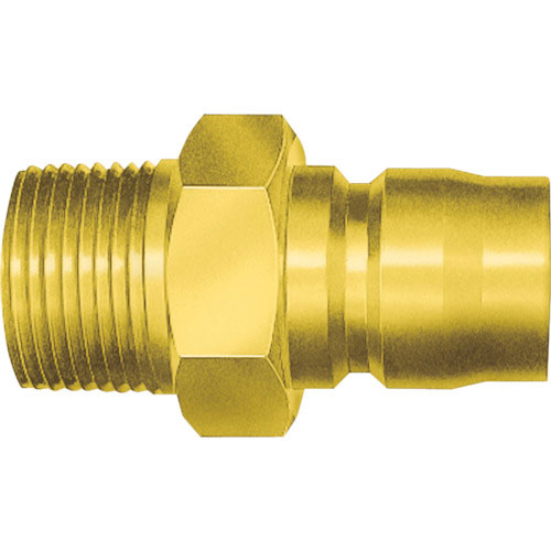 日東　ＴＳＰカプラ　真ちゅう製（めねじ取付用プラグ）　相手側Ｒｃ１／８（００５６２）＿