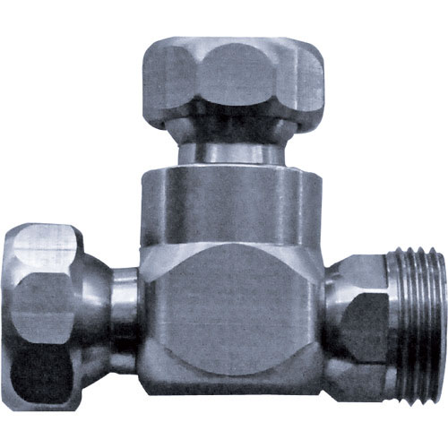 ヒルトライン　ステンレス製クーラントホース（１／４ホースシステム）用サークルシャワーノズル用Ｔ型ジョ＿