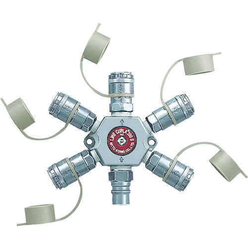 日東　エア分岐管　ラインカプラ　２００Ｓ型（７４６３４）＿