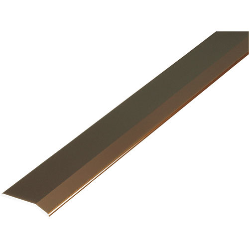 ＡＳＳＩＳＴ　床金物２０－１１１ＧＢヘの字押え　穴明　アルミブロンズ　１／２定尺２．００Ｍ＿