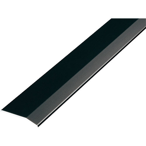 ＡＳＳＩＳＴ　床金物２０－１１２ＡＢＬヘの字押え　穴明　アルミブラック　１／２定尺２．００Ｍ＿