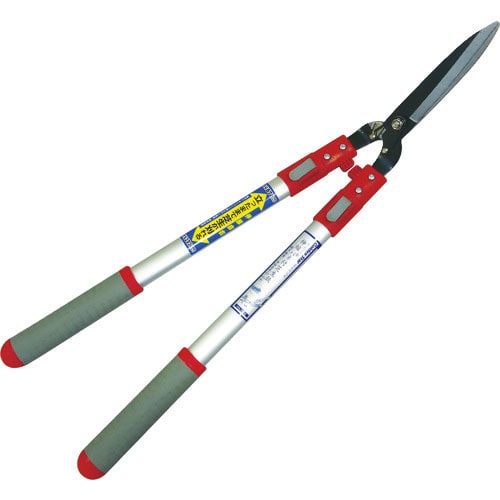 ＧＳ　刈込ハサミ（伸縮タイプ）　アルミ柄　芝生ハサミ　刃長１６０ｍｍ　全長６７０～１０３０ｍｍ＿