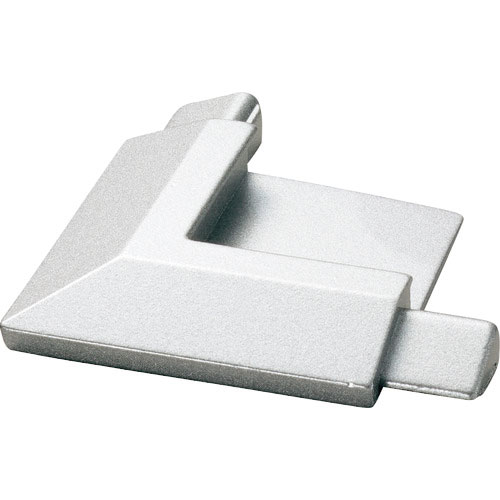 ＡＳＳＩＳＴ　床金物２０－４１０ＬＳディバイドエッジコーナー　シルバー　出隅　３８．５×３８．５ｍｍ＿