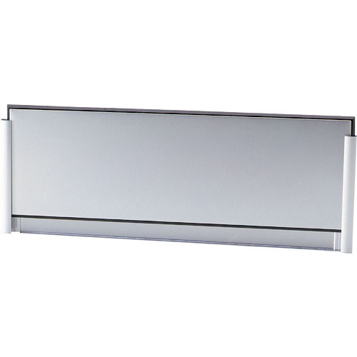 緑十字　ルームプレート　差込タイプ（アルミケース付）　室名－２２０－３００　８０×２４５ｍｍ　アルミ＿