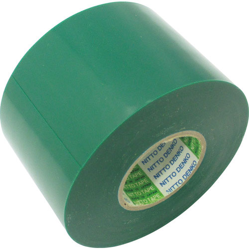 日東　脱鉛タイプビニールテープＮｏ．２１Ｓ　０．２ｍｍ×７５ｍｍ×２０ｍ　緑　２巻入り＿