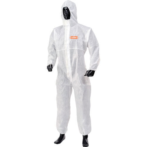 東レ　化学防護服（つなぎ服）　ＬＩＶＭＯＡ［［Ｒ下］］（リブモア［［Ｒ下］］）３０００　ＸＬサイズ＿