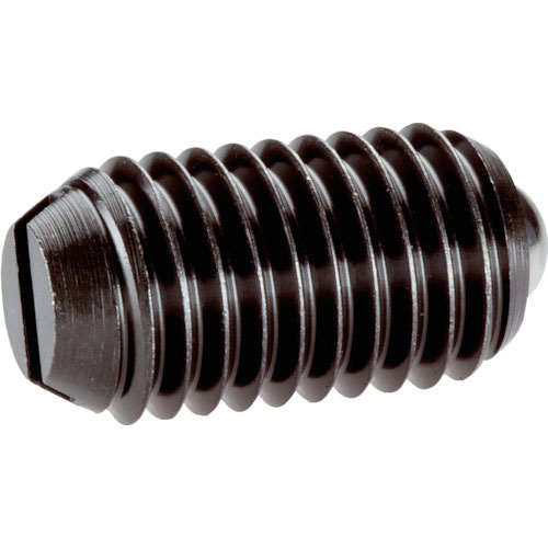 ＨＡＬＤＥＲ　スプリングプランジャ　ボールスロット付　快削鋼、バネ圧：強＿