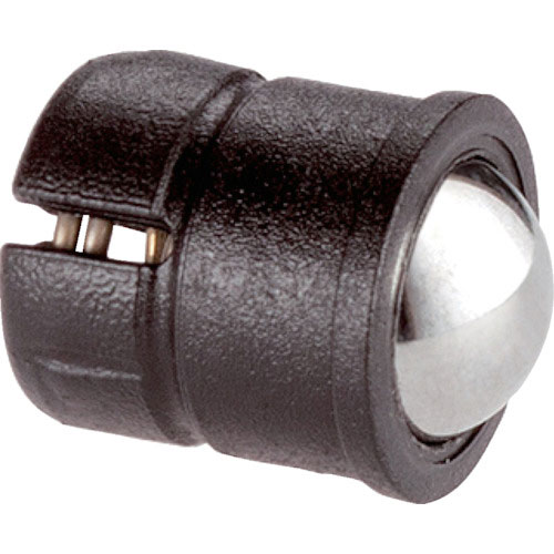 ＨＡＬＤＥＲ　スプリングプランジャ　平滑タイプ　カラー付　樹脂ステンレス鋼＿