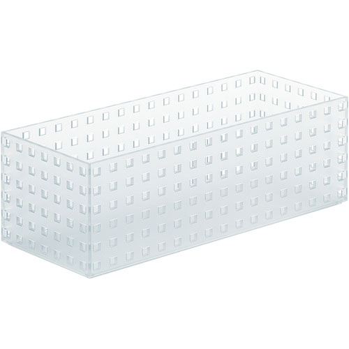 吉川国工業所　収納ケース　“ブリックス”　９０２５　３５０ミドルＬ　Ｃｒ＿