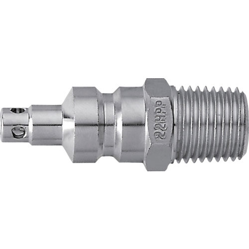 富士　マッハ　高圧用カプラ　プラグ　Ｒ１／４　左ネジ＿