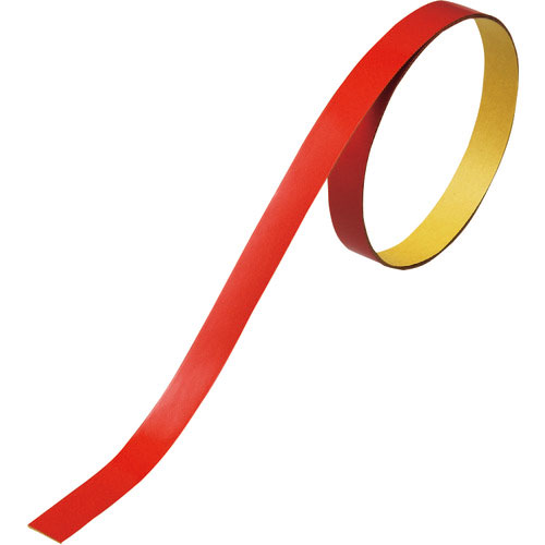 緑十字　ヘルメット用ラインテープ（反射）　赤　ＨＬ－Ｂ（小）　１０ｍｍ幅×７００ｍｍ　１０本組＿