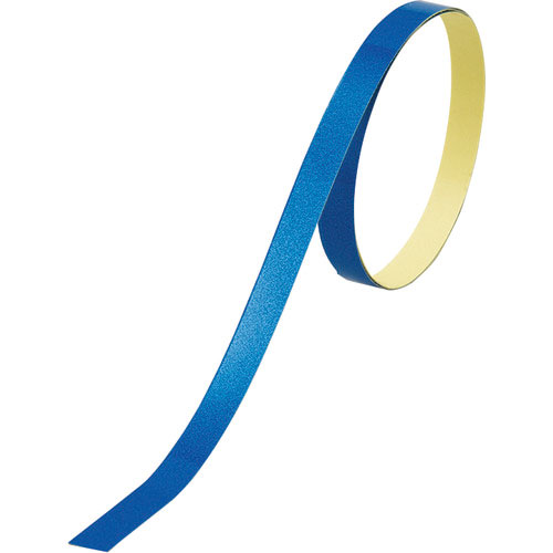 緑十字　ヘルメット用ラインテープ　青　ＨＬ－Ｇ（小）　１０ｍｍ幅×７００ｍｍ　１０本組　反射タイプ＿