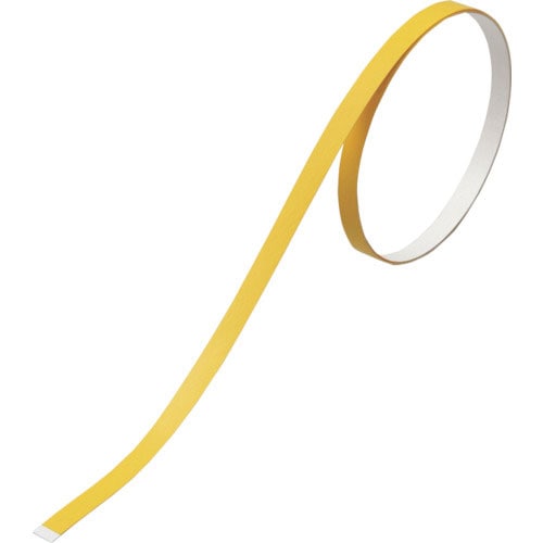 緑十字　ヘルメット用ラインテープ　黄　ＨＬＭ－Ｃ（Ｓ小）　５ｍｍ幅×７００ｍｍ　１０本組＿