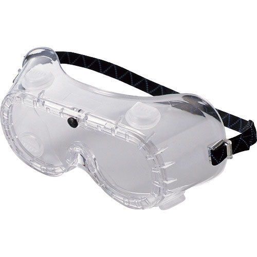 緑十字　保護メガネ（ゴーグルタイプ）　レンズ：クリア　メガネ併用型　メガネＡＦ４０１０＿
