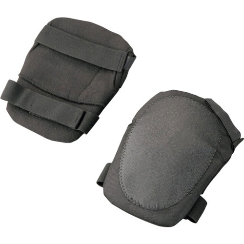 緑十字　ニーパット　ＳＫＮ－１　２個入　ソフトニーパット　黒　フリーサイズ　２５０×２００×２０＿