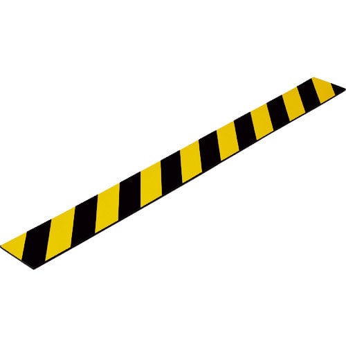 緑十字　トラ柄クッション　黄／黒　ＴＲＣ－１０８　１００×１０００ｍｍ　厚み８ｍｍ　無反射タイプ＿