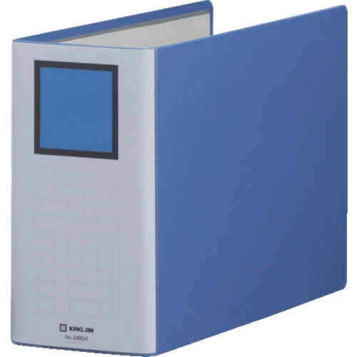 キングジム　キングファイルＳＤＤＥ　Ａ４Ｅ　青＿