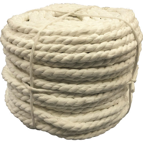 ユタカメイク　不織布ロープ　３本撚　溶着有　１６ｍｍ×１００ｍ＿