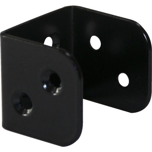 ＴＲＵＳＣＯ　２ｘ４サポート　黒粉体塗装　コの字金具＿