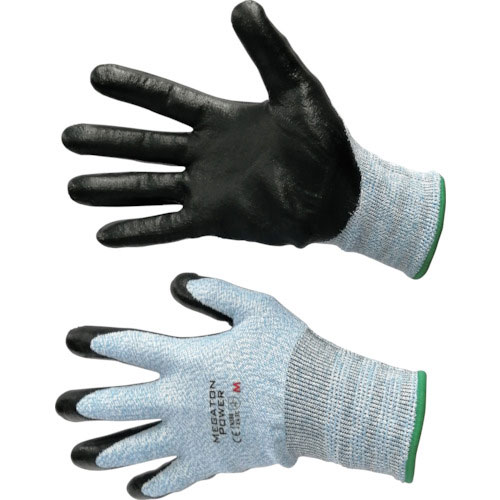 富士手袋　メガトンパワー耐切創手袋　ニトリルコート　２５－１２　Ｍ＿