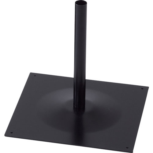 緑十字　のぼり用スタンド（フラットベースタイプ）　重量２．４ｋｇ　スチール製　ノボリ用ポール台Ｆ（小＿