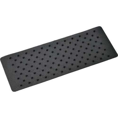 緑十字　滑り止めシート　黒　三段突起タイプ　ＳＶＧ－１５４０ＢＫ　１５０×４００×５ｍｍ　合成ゴム製＿