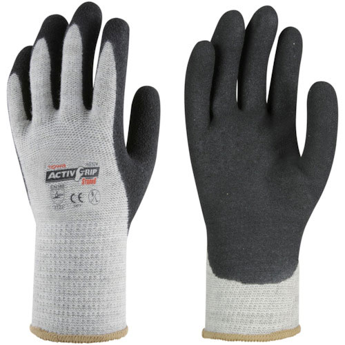 トワロン　ニトリル背抜き手袋　アクティブグリップストロング　Ｌ　（１０双入）＿