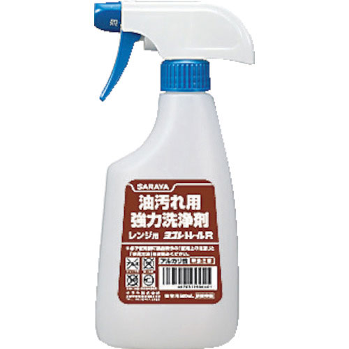 サラヤ　薬液専用詰替容器　スプレーボトル　油汚れ強力洗浄剤５００ｍｌ用＿