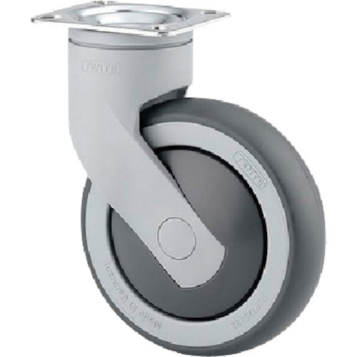 テンテキャスター　樹脂キャスター”ＬＥＶＩＮＡ”（エラストマー車）　φ１５０　自在式＿