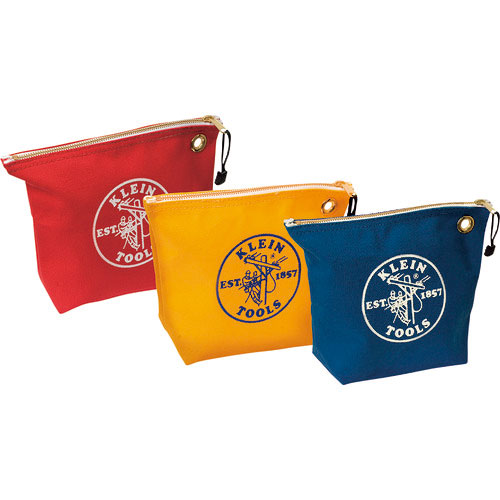 ＫＬＥＩＮ　ツールポーチ　３個セット（レッド、ブルー、イエロー）＿
