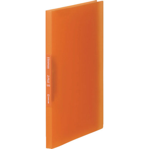 キングジム　シンプリ－ズＺファイル（透明）　オレンジ＿