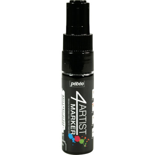 ペベオ　４アーティスト　マーカー　８ｍｍチズル　ブラック＿