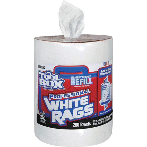 ＳＥＬＬＡＲＳ　ＴＯＯＬＢＯＸ［［Ｒ上］］　ホワイトラグズ（ケース付）　詰め替え用　ホワイト　２００＿