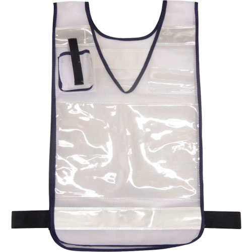 ミズケイ　差込ベスト「差込式でええよん」（ホワイト）＿