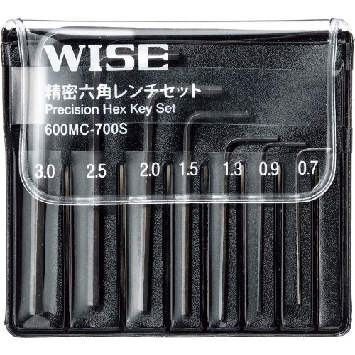 ワイズ　精密六角レンチセット＿