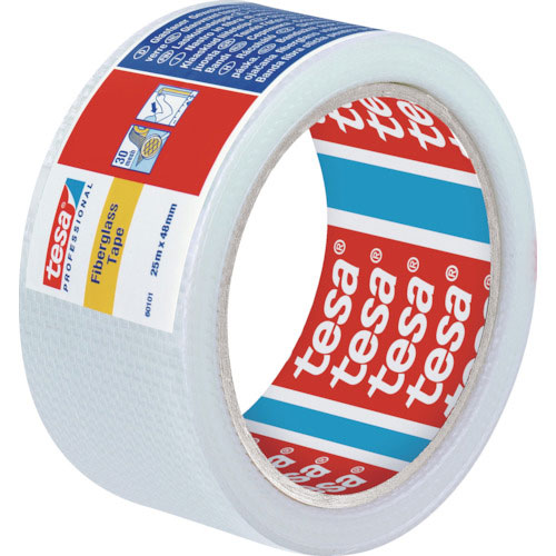 ｔｅｓａ　グラスファイバーテープ（ボード目地用）テサ６０１０１　４８ｍｍｘ４５ｍ＿